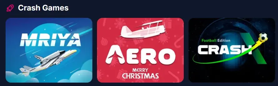 Gry crash w Lukkly: Mriya, Aero i Crash X Football Edition